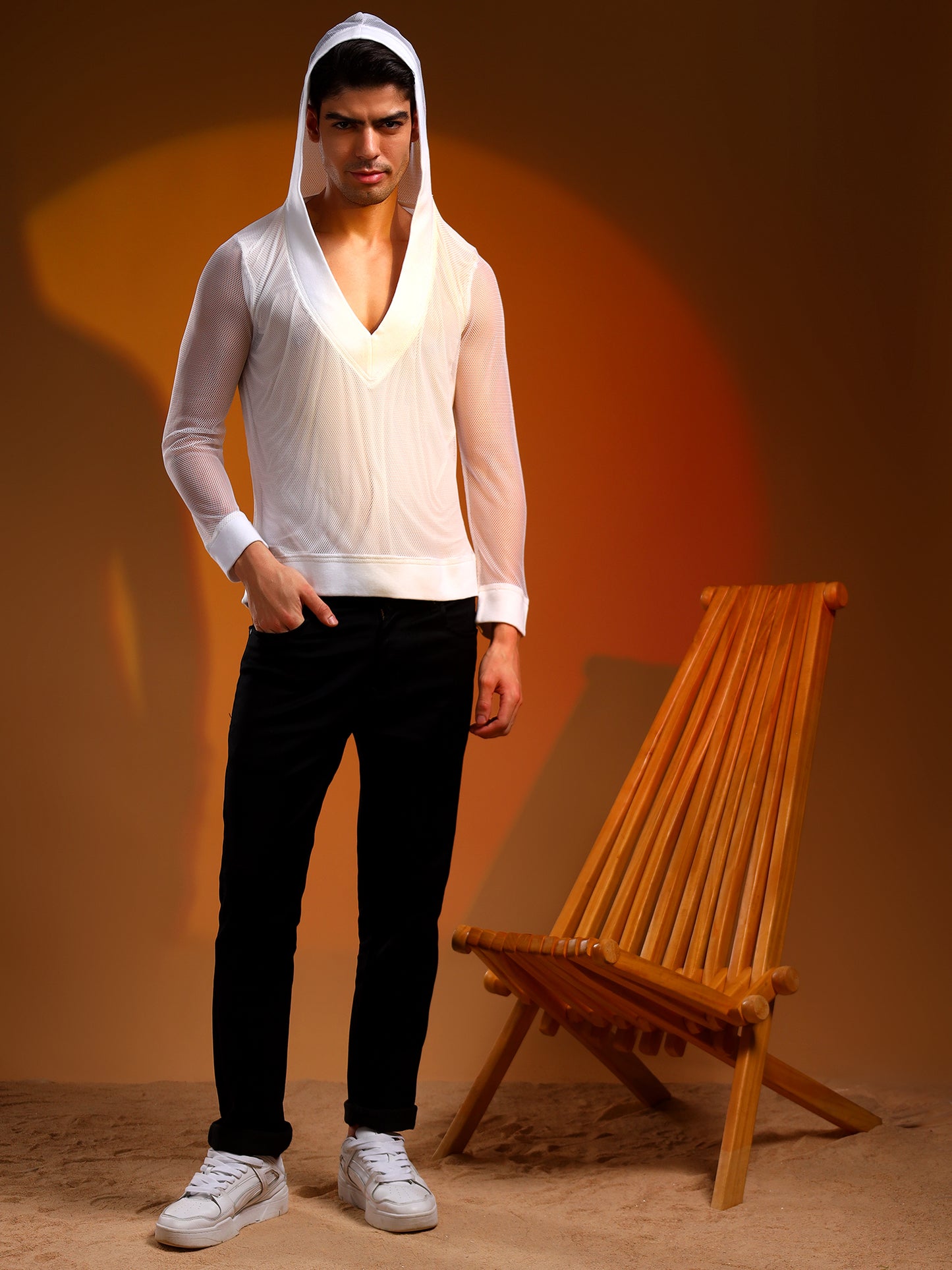 White Hoodie