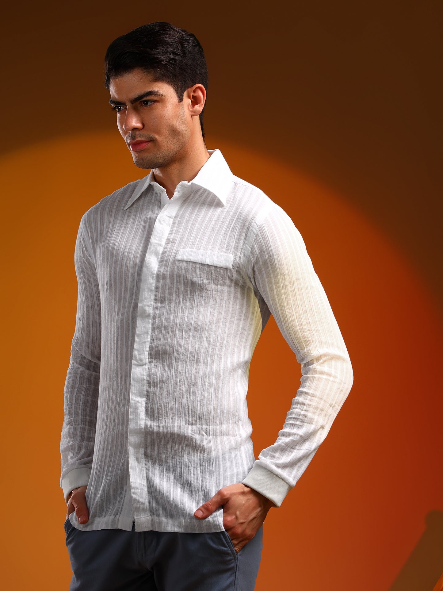 White Cotton Shirt