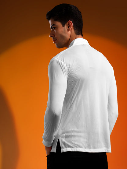 DoubleLayeredNetZipperWhite