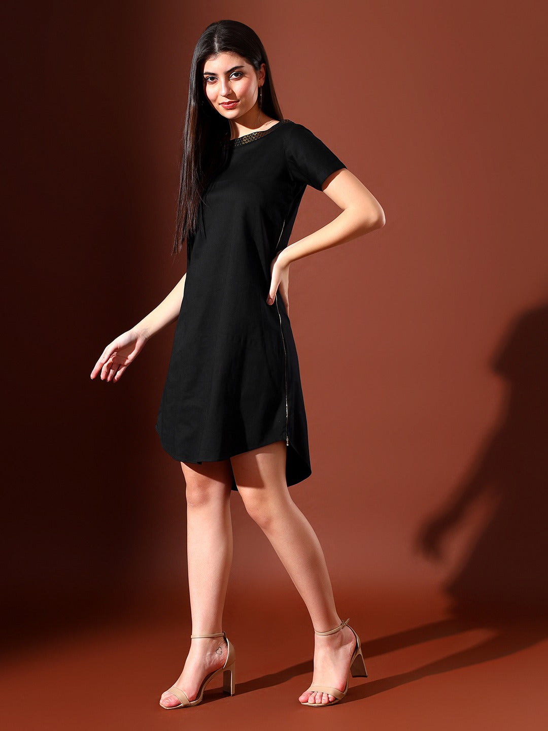 Doubblezippershiftdress